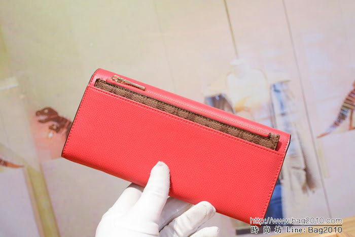 COACH蔻馳 F52689 女士信封錢包 簡單優雅 卡位/零錢位齊全 時尚按扣  Chz1331